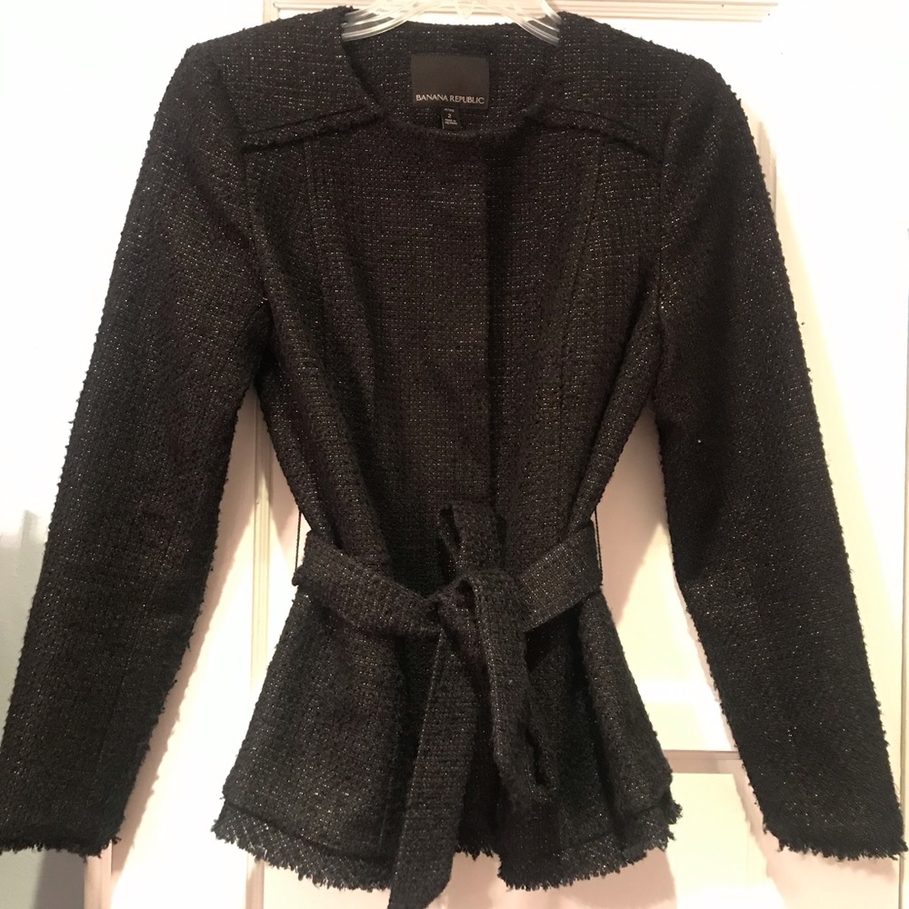 Banana Republic Tweed Blazer